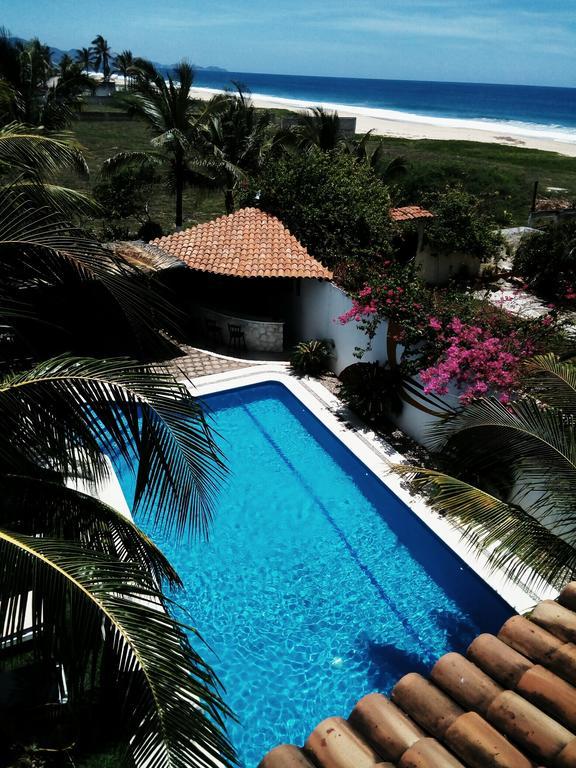 Posada Zaira Del Mar Coyuca Esterno foto